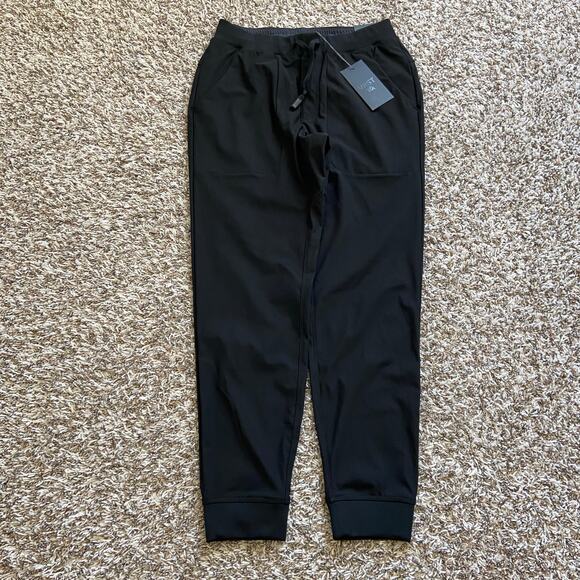 VRST Limitless Performance Jogger Men's S Pure Black Slim Fit 4 Way Stretch - Picture 5 of 11